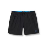 JACK&JONES PLUS Erkek Jpstfiji Jjswim Solid Sn Ps Yüzme Şortu, Siyah, 46 Große Größen