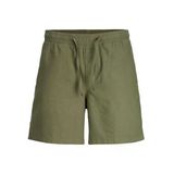 Jack&Jones Plus Erkek Keten Şort - Minimalist & Rahat Yazlık