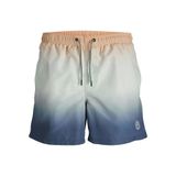 JACK&JONES PLUS Jpstfiji Jjswim Dip Dye Ly Pls erkek yüzme şortu, Şeftali Nugat, 44