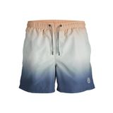 JACK&JONES PLUS Jpstfiji Jjswim Dip Dye Ly Pls Yüzme şortu Erkekler