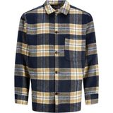 Jack&jones Rahat Kesim Lacivert Erkek Gömlek 12239303 - XS