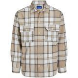 Jack&jones Rahat Kesim Uzun Kollu Bej Erkek Gömlek 12245681