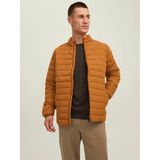 Jack&Jones Recycle Puffer Collar Erkek Kahverengi Mont