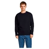 Jack&Jones Star Basic Erkek Siyah Bisiklet Yaka Sweatshirt, L