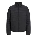 Jack&Jones State Packable Puffer Colar Erkek Siyah Dik Yaka Mont, L