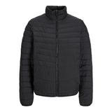 Jack&Jones State Packable Puffer Colar Erkek Siyah Dik Yaka Mont, S