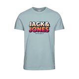 Jack&Jones Tone Erkek Mavi Bisiklet Yaka Tişört