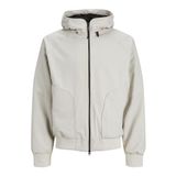 Jack&Jones Track Bomber Erkek Bej Kapüşonlu Ceket, XL