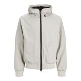Jack&Jones Track Bomber Erkek Bej Kapüşonlu Ceket, XXL