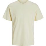 Jack&jones Varenna Branding Crew Neck Erkek Sarı Yuvarlak Yaka Tişört - M