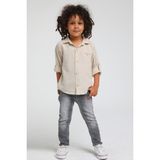 Jacklions Erkek Bebek 1-5 Yaş Dar Paça Denim Pantolon 23019 Füme - 12 - 18 Ay