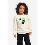 Jacklions Erkek Bebek 1-5 Yaş İşlemeli Şardonlu Sweatshirt 1693 Taş Rengi - 4 - 5 Yaş