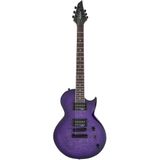 Jackson JS Series Monarkh SC JS22Q Transparent Purple Burst - Amaranth Elektro Gitar