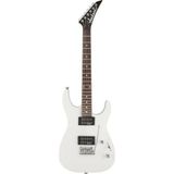 Jackson JS11 Dinky Elektro Gitar Parlak Beyaz Yüksek Çıkışlı Manyetikler ile Profesyonel Kullanım