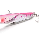 Jackson KPI Lure, Metal Jig, Daniel Üzerinde Uçan, 2,6 inç (67 mm), 0,7 oz (20 g), Keimura Pembe Sardalya