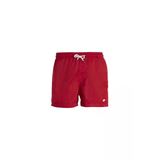 Jacksonville KS Deniz Şortu Crimson Red Kırmızı King Size Erkek Şort Mayo 4XL