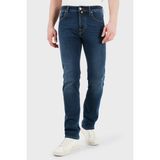 Jacob Cohen Pamuklu Slim Fit Normal Bel Dar Paça Jeans Erkek Kot Pantolon Jum QE004 057 P0021 V1 100D - Lacivert - 33