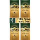 Jacobs 1 kg Filtre Kahve Vakum Paket Menşei Türkiye Özel Kavrulmuş Yoğun Aroma
