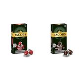 Jacobs 10'lu Capsule Lungo 6 Classic Kapsül Kahve + 10'lu Espresso 10 Intenso Yüksek Yoğunluk Güçlü ve Yoğun Espresso Kapsülleri