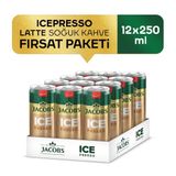 Jacobs 250 ml Icepresso Latte Soğuk Kahve (12 adet)