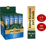 Jacobs 2si1 Ara 240 at Stick Kahve (40 x 6 Paket) - 6 Adet