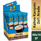Jacobs 2si1 Arada 40'lı Paket Kahve