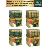 Jacobs 3’ü 1 Arada Gold Yoğun ve Yumuşak 40'lı Avantaj Paketi