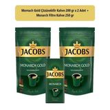 Jacobs 400 gr Monarch Gold Kahve + 250 gr Monarch Filtre Kahve