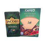 Jacobs 500 gr Kahve x Caffeo 1 x 4 Filtre Kağıdı