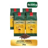 Jacobs Cafe Crema Çekirdek Kahve 500 Gr 4'Lü