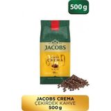 Jacobs Cafe Crema Çekirdek Kahve 500 Gr X 4 Adet PKT.JACOBS.028 Çekirdek
