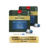 Jacobs Classico Kafeinsiz Nespresso Uyumlu Alüminyum Kapsül Kahve 40 Kapsül Kapsül Kahve