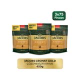 Jacobs Cronat Gold Granül Kahve 150 Gr X 3 Adet : 450 Gr Granül