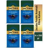 Jacobs Fındık Aromalı Filtre Kahve 4 x 250 gr - 1 kg