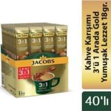 Jacobs Gold 3ü1 Arada Yumuşak Lezzet