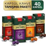 Jacobs Kapsül Kahve Tanışma Paketi Karma 40 lı