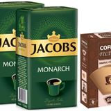 Jacobs Monarch 250 gr Filtre Kahve 2li + Coffee Filters Filtre Kahve Kağıdı 1/4 80li