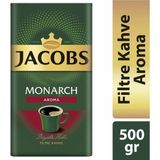 Jacobs Monarch Aroma Filtre Kahve 500 gr Yoğun Aroma ile Taze Çekilmiş Kahve Lezzeti
