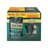 Jacobs Monarch Gold 200 Gr İkonik Jacobs Fincanlı Set Çözünebilir