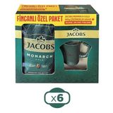 Jacobs Monarch Gold 200 gr Ikonik Jacobs Fincanlı Set x 6 Adet