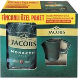 Jacobs Monarch Gold 200 gr Ikonik Jacobs Fincanlı Set