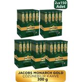 Jacobs Monarch Gold 30'lu 2gr Çözülebilir Kahve x 5 Paket - Granül - 2 gr