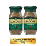 Jacobs Monarch Gold Cam Kavanoz Granül Kahve 100 gr X 2 Adet