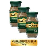 Jacobs Monarch Gold Çözünebilir Kahve, 100 g, 3'lü Set