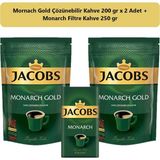 Jacobs Monarch Gold Kahve 400 gr + Monarch Filtre Kahve 250 gr - 650 gr