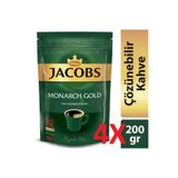 Jacobs Monarch Gold Kahve 800gr (200 Gr X 4) Ekonomik Paket