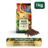 Jacobs Origins Brazil & Colombia Çekirdek Kahve 1 kg