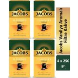 Jacobs Vanilya Aromalı Filtre Kahve 4 x 250 gr - 1 kg