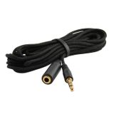 JacobsParts"10 3,5 mm 1/20,3 cm Stereo ses AUX kulaklık kablosu uzatma kablosu fişi auf fişi ile temizleme bezi ceket