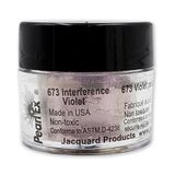 Jacquard Pearl Ex pigment tozu, 3 g, girişim moru, epoksi reçine, sulu boya, kaligrafi mürekkebi ve kil için gevşek mika tozu, epoksi reçine boyası